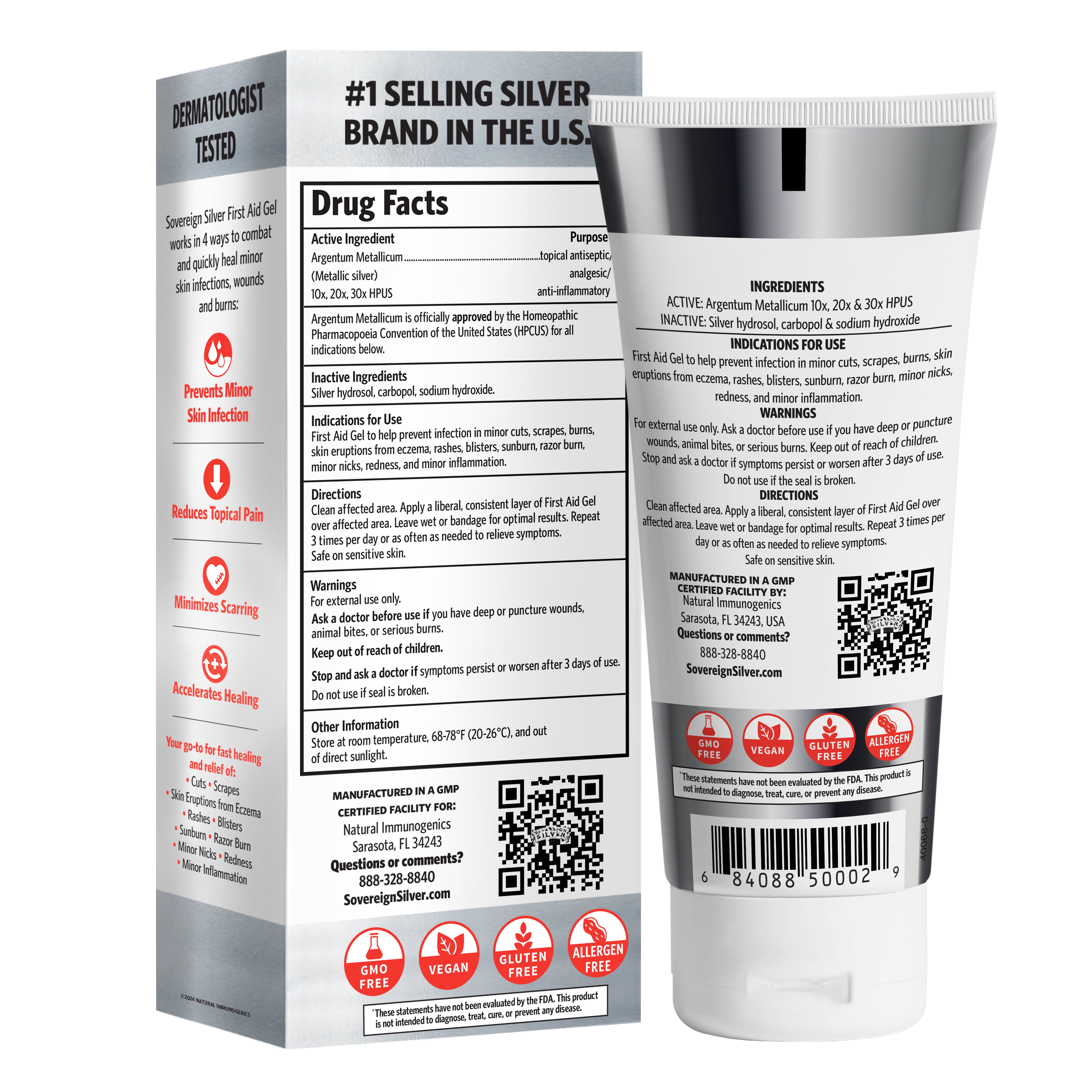 Sovereign Silver First Aid Gel