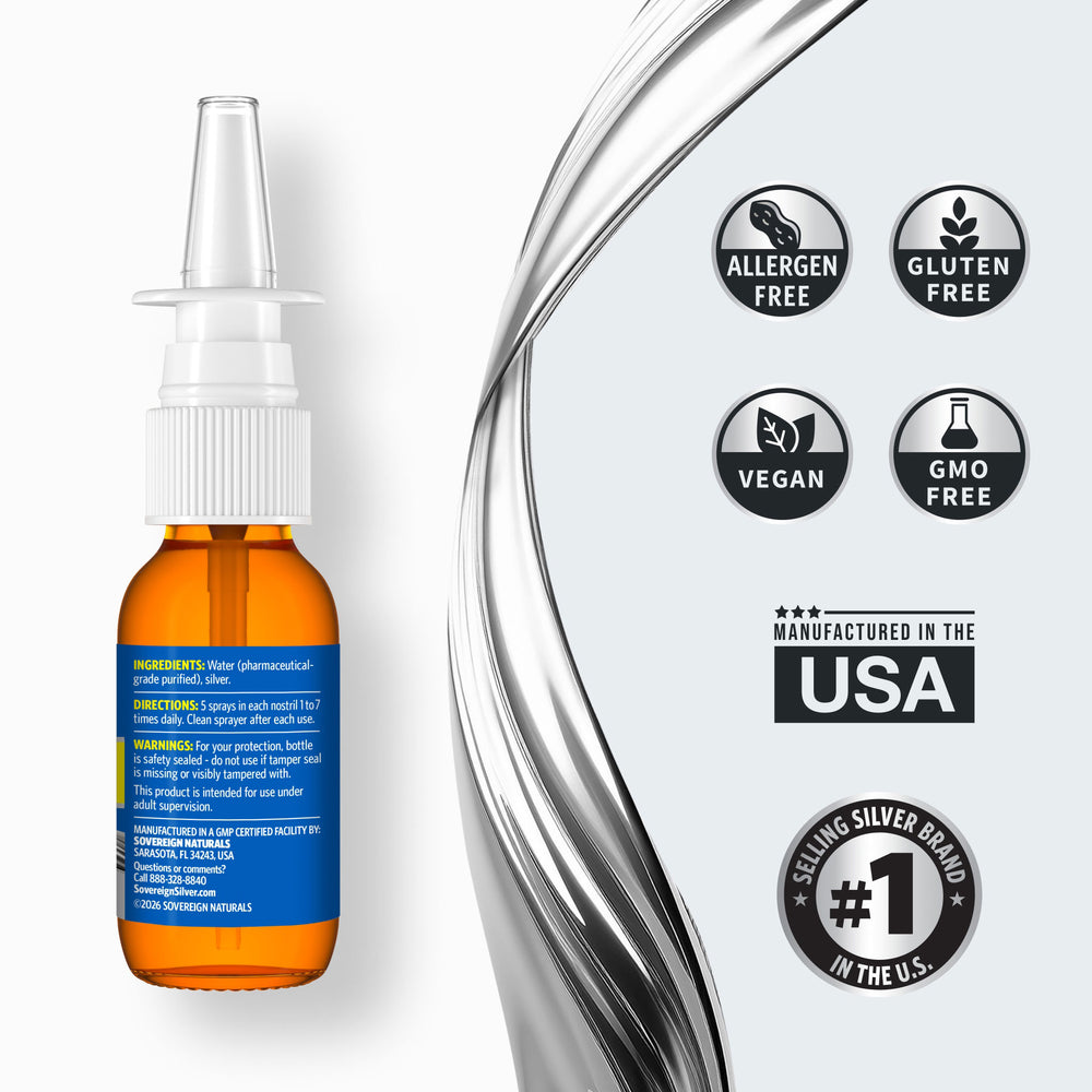 Sinusil Sovereign Silver Sinus Relief Nasal Spray