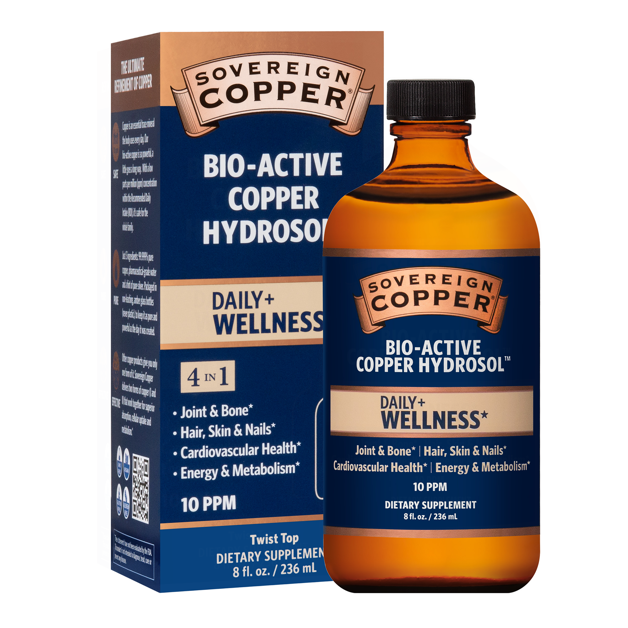Bio-Active Copper Hydrosol - Twist Top