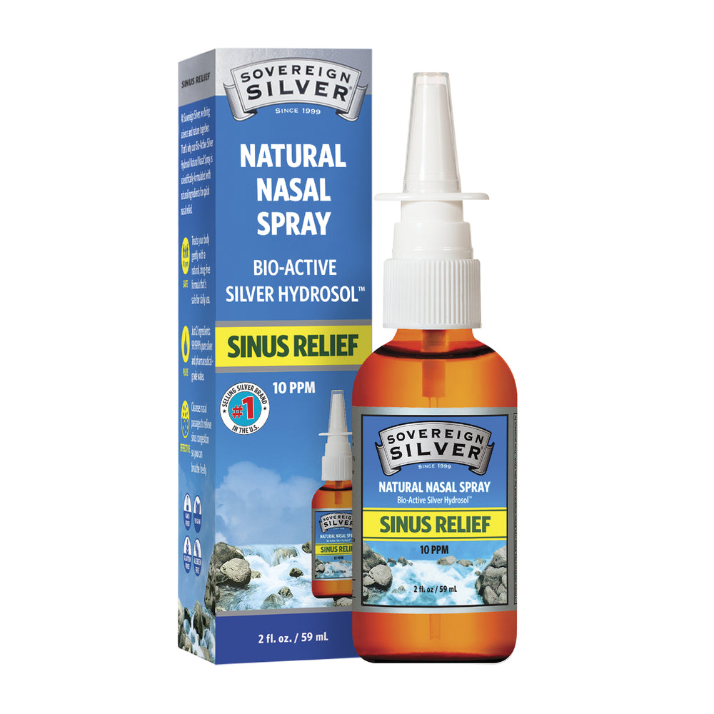 Bio-Active Silver Hydrosol - Natural Nasal Spray